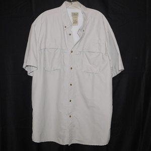 L.L. Bean XL Tall Outdoor Short Sleeve Vented Fishing Shirt
